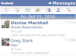 Facebook® for BlackBerry® smartphones through v1.9 Beta Zone