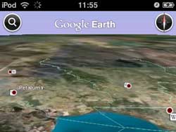 iPhone gets Google Earth